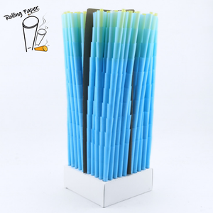 Wholesale 1000 counts/box regular size 109MM cigarette <b>paper</b> custom 13G ultra-thin color rice <b>paper</b> cone <b>roll</b> <b>paper</b> - Product Image 3