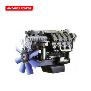 BF8M1015C dizel motor marka yeni motor motor 400KW güçlü su pompası seti inşaat makinesi için kullanılan