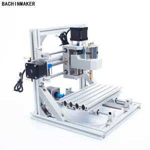 BACHINMAKER sıcak satış mini küçük işletmeler için makineler 1610 3 eksenli cnc lazer Router kesim makinesi için ahşap akrilik oyma oyuncak