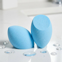Éponges de maquillage hydrophiles en promotion, marque privée, sans latex, multicolores, pour fond de teint, usage quotidien pour femmes