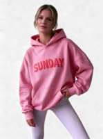 Ensemble sweat à capuche pour femme OEM, XXXL, color block, 100% coton molletonné, pull oversize