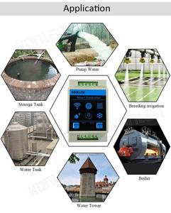 تويا استشعار مستوى المياه واي فاي وحدة تحكم تجاوز خزان حمام السباحة كاشف تدفق المنزل الذكي تسرب إنذار الفيضانات تسرب تسرب حماية كونلن - Product Image 5