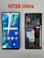 Écran OLED LCD de remplacement de haute qualité avec cadre, Taille Originale 1:1 pour Samsung S8+ S9+ S10 S10+ S21 NOTE20U/NOTE8/9/10+/20