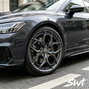 ล้ออัลลอย <span class=keywords><strong>SVJ</strong></span> น้ำหนักเบา ผลิตจากวัสดุ 6061T6 สี Gunmetal ลาย 5 ก้าน สำหรับรถยนต์ BMW Audi Mercedes Porsche สมรรถนะสูง ขนาด <span class=keywords><strong>18</strong></span> 22 นิ้ว - Product Image 6