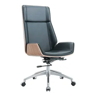 China Factory Direct Sale Boss Ceo Ergonomic Genuine High Back Luxury Executive Leather Office Chair