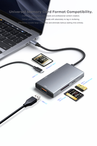 Lecteur de <span class=keywords><strong>carte</strong></span> USB C vers CFexpress Type A, <span class=keywords><strong>adaptateur</strong></span> USB3.2 Type C vers UHS-Il microSD 4.0 10 Gbps pour MacBook, caméra, drone, caméra d'<span class=keywords><strong>action</strong></span> - Product Image 2