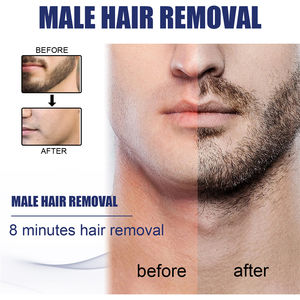 EELHOE 60ml Men Beard Care Removal Cream Rasage Lissant Adoucissant Meilleure <span class=keywords><strong>Crème</strong></span> Épilatoire pour Zone Privée - Product Image 2