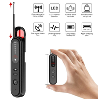 T01 Mini stylo alarme Anti-Bug détecteur RF Signal détecteur magnétique avec espion Laser caméra cachée détecteur d'alarme