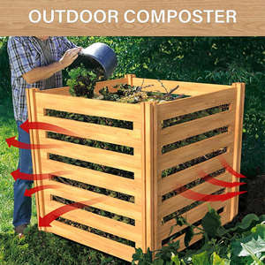 Composteur à <span class=keywords><strong>vers</strong></span> de terre en bois moderne avec couleur personnalisée <span class=keywords><strong>pour</strong></span> une utilisation en extérieur et en intérieur, dans le jardin et la cuisine - Product Image 4