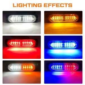 12V 24V LED Side Marker Flash tín hiệu ánh sáng màu đỏ trắng hổ phách xe giải phóng mặt bằng đèn cho xe tải Trailer xe Led Đèn Pha - Product Image 6