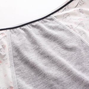 Menstruationsunterwäsche mit mittlerer Taille, bedruckt, 3-lagig, auslaufsicher, für Teenager, junge Mädchen, Periodenunterwäsche - Product Image 3