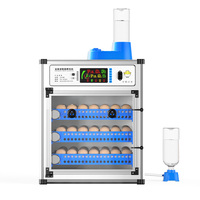 Incubateur d'œufs de volaille à capacité de 210 œufs, contrôle automatique de la température, incubateur d'œufs de poulet, écran numérique