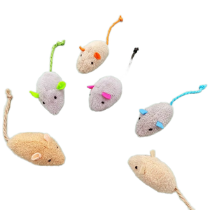 Populair Milieuvriendelijk Vijfkleurig Pluche Mini Muis <span class=keywords><strong>Catnip</strong></span> Huisdier Kauw Knuffels Duurzaam Tandheelkundig Grappig Ontwerp Trekt Katten Aan - Product Image 6