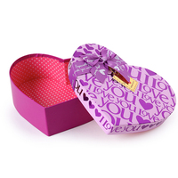 Coffrets personnalisés en forme de cœur, coffrets à fleurs de luxe pour cadeaux, pièces