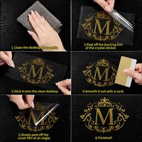 Özel Logo Yapışkanlı Etiket Güzellik Kozmetik Parfüm Şişesi Cam Şeffaf Ambalaj Etiketi 3D UV Transfer Çıkartmaları