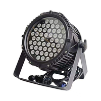 Lampe PAR LED 54x3W, étanche IP65, 180W/200W, DMX512, RGBW, adaptée aux concerts, bars, éclairages DJ, lumières de fête, scènes disco