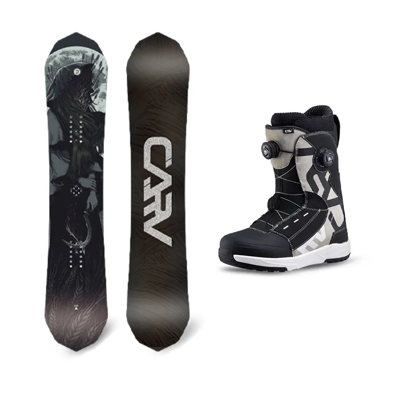 Carv New trên đỉnh kép quay số Snowboard khởi động cho nam giới và phụ nữ chuyên nghiệp thiết bị trượt tuyết không thấm nước trượt tuyết khởi động