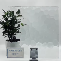 Vidrio estampado Moru Karatachi Flora Mistlite Nashiji de 3mm, 4mm, 5mm y vidrio float laminado para ventanas y figuras de vidrio.