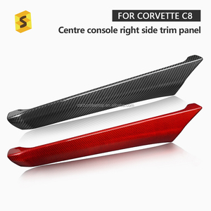 Shasha in fibra di carbonio per auto in fibra di carbonio superiore a destra accessori per auto in carbonio secco per Chevrolet <span class=keywords><strong>Corvette</strong></span> C8 2020 anni - Product Image 3