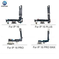 ETOPLINK Cable flexible con conector de carga USB tipo barra para piezas de reparación de 16, 16 Plus, 16 Pro, 16 Pro Max