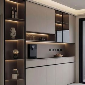 Custom Modern Sideboard <b>Cabinet</b> with Multi-Functional Storage Water Resistant Eco-Friendly Easy to Clean Design - Product Image 1