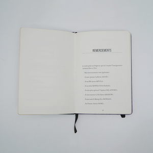 Cubierta para Cuaderno Laminada con Película, Encuadernada con Hilo, Tapa Dura con Borde Dorado de PU Personalizada, Tamaños A4, A5, A6, Alta Calidad, Mejor Precio, Gran Venta - Product Image 2