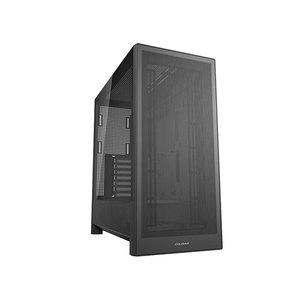 Boîtier PC de jeu <span class=keywords><strong>COUGAR</strong></span> MX230 Mid Tower avec panneau frontal en maille, châssis d'ordinateur ATX, flux d'air élevé, boîtier de bureau noir - Product Image 1