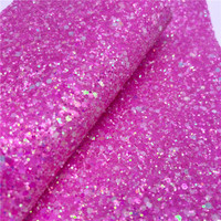 Vente chaude Chunky Glitter Tissu Feutre Support Paillettes En Cuir Matériel Pas De quantité minimale de commande pour Chaussures Sacs Arcs Artisanat