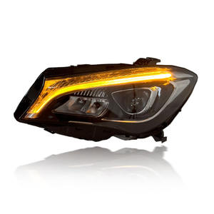 SJC nuovo faro per Mercedes <span class=keywords><strong>CLA</strong></span> W117 2014-2019 pieno faro a LED nuovo aggiornamento di alta qualità vendita calda anabbaglianti - Product Image 3
