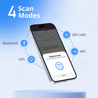 Escáner RFID con Aplicación GPRS para Sistema de Patrullaje, Resistente al Agua IP67, Capacidad para 60,000 Registros, Pantalla LCD con Voz para Seguridad