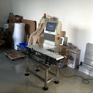 Verifique Weigher Rejeitar Sistema para Noodle <span class=keywords><strong>Checkweigher</strong></span> Frango asas Online Bag Weight Verificando Ervas com ar Blast Jet Rejector - Product Image 6