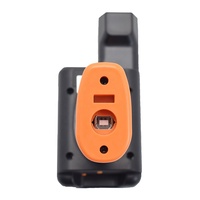 Scanner de codes-barres sans fil 2D haute performance à clip dorsal avec batterie 3000 mAh, 200 lectures/secondes, idéal pour la vente au détail et l'entreposage