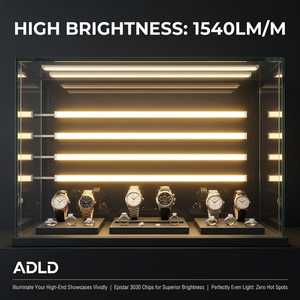 Super Bright Backlit <b>LED</b> <b>Bar</b> 24V SMD 3030 Rigid <b>LED</b> Strip with Optical Lens for Large Depth Fabric Signage <b>Light</b> Box - Product Image 5