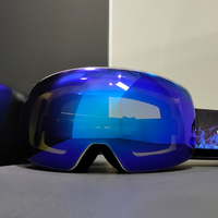 Lunettes de ski Yijia Optical avec protection UV400, lunettes de sport pour snowboard, OEM personnalisées, anti-buée, lentilles magnétiques, masques de ski