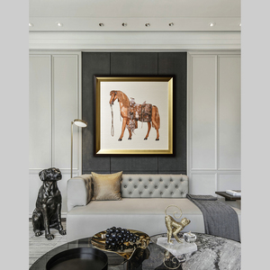 Décoration murale, <span class=keywords><strong>peinture</strong></span> murale 3D d'animaux pour salon, <span class=keywords><strong>peinture</strong></span> magique - Product Image 4