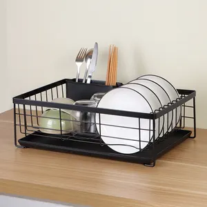 Custom Wholesale Kitchen over Sink Drainer Storage Drying Plate Rack Dish Drainer