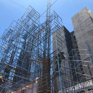 OEM ánh sáng nhiệm vụ hình ống kim loại Mason scaffoldings Hàn Quốc khung bê tông đi bộ qua loại thang - Product Image 6