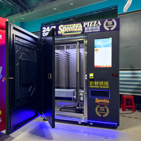 Máquina Expendedora de Pizza de Acabado Premium, Calidad Artesanal de Chefs, Sistema Automatizado de Dispensación de Alimentos