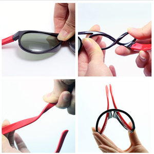 Gafas de sol de silicona Flexible para bebés, <span class=keywords><strong>lentes</strong></span> de sol polarizadas ajustables <span class=keywords><strong>con</strong></span> correa para niños y niñas - Product Image 2