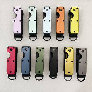 Porte-clés compact en alliage d'aluminium minimaliste, vente en gros, organisateur de clés en métal, cadeau d'affaires pour hommes - Product Image 2