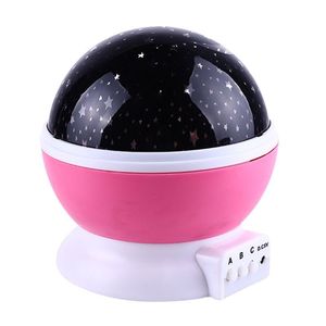 Modern ABS Stars <b>Night</b> <b>Light</b> Projector 360 Degree Rotating Color-Changing LED USB Powered Dimmable 3000K Warm White <b>Light</b> Source - Product Image 3