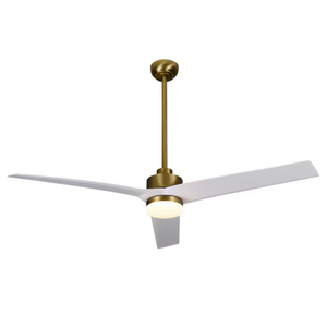 Ventilateur de plafond moderne à moteur DC silencieux à 6 vitesses et à haut débit d'air, avec lumières et télécommande, pour chambre à coucher et salon, directement de l'usine - Product Image 1