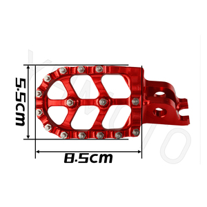 YHMOTO Motorcycle <b>FootRest</b> Pegs Pedals Con Reposapies Plegables for Honda CRF 150F 230F 250F - Product Image 6