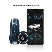 Système de démarrage à distance CARQSENG, démarrage par bouton-poussoir, entrée sans clé, DC12V CANBUS Plug&Play, contrôle par application, alarme de voiture pour Porsche Macan Cayenne