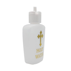 Hot stamping Vàng qua <span class=keywords><strong>60ml</strong></span> HDPE thánh chai nước với <span class=keywords><strong>Flip</strong></span> Top <span class=keywords><strong>cap</strong></span> - Product Image 1