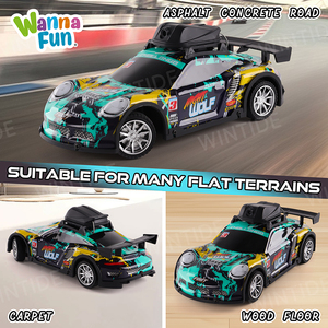 لعبة سيارة سباق الانجراف الجديدة عالية السرعة RC سيارة كاميرا FPV سيارة حيلة مع لعبة خفيفة للتحكم عن بعد للأطفال الخبراء - Product Image 4