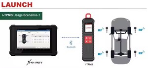 Lanciare I-TPMS strumento di servizio TPMS palmare può essere associato con X-431 Scanner e l'app I-TPMS supporta tutti i sensori 315/433MHz - Product Image 5