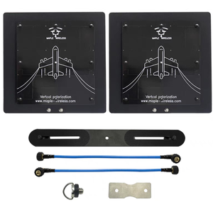 Antena SIYI HM30 RC Drone 4,9/5,8 Ghz 21dBi 20dBi Antena de parche direccional de alta ganancia con conector SMA hecho de plástico duradero - Product Image 1
