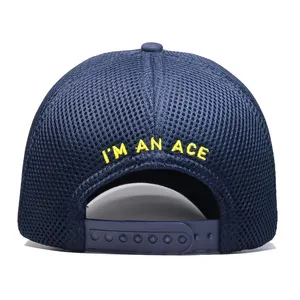 หมวกตาข่าย ACE แบบกำหนดเอง6แผง,หมวกคนขับรถบรรทุกหมวกโรงงานตงกวน
