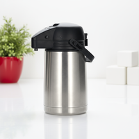 Carafe isotherme de 1,0 litre, en acier inoxydable double couche, facile à nettoyer, portable.